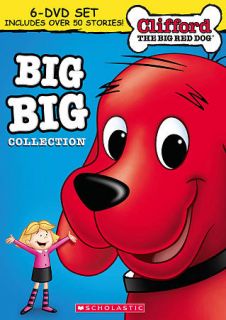 Clifford the Big Red Dog Big, Big Collection DVD, 2011, 6 Disc Set 