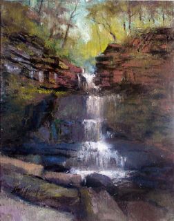 How to Oil Paint Water, Rocks and Trees DVD Video Class Hall Groat II
