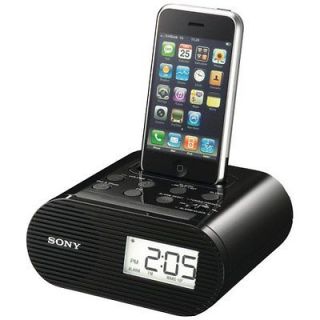 NEW Sony ICF C05iP Clock Radio for iPod (Black)