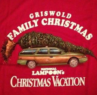   Lampoons Christmas Vacation T Shirt XXL 2X Clark Grizwold Family NWT