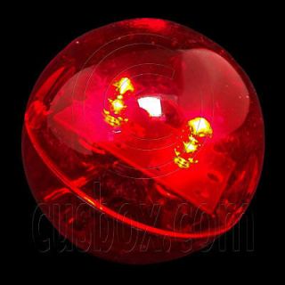 Red LED On Off Flashing Clown Funny Giant Red Plastic Nose Party Fancy 