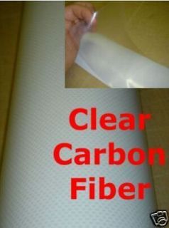 CLEAR CARBON FIBER PROTECTION Sheet Roll VINYL ADHESIVE