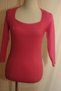 NWT Womans sz S Small WR STEINMART pink sweater shirt Top Fast ,Free 