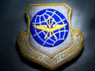 Military Airlift Command Pilot Flightsuit Patch velcro