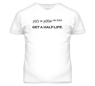   Half Life Nerd Geek Math Half Life Game Fun College Party Joke T Shirt
