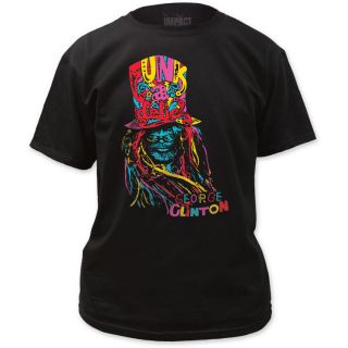 NEW Funkadelic George Clinton Parliament Funk Top Hat Face Name T 