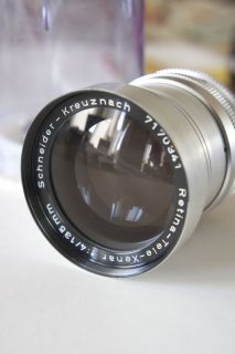 Schneider   Kreuznach 135mm f/4 Retina Tele Xe​nar, NEX, micro 4/3 