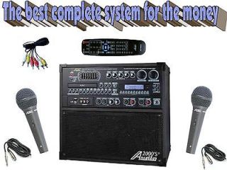 Karaoke system recorder pa cd+g semi professional audio home all in 