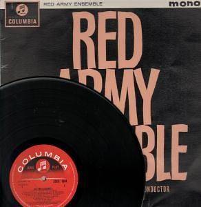 RED ARMY ENSEMBLE s/t LP 11 track mono half moon label (33cx1844) uk 