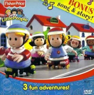   Little People 3 Fun Adventures DVD songs & clay animation stories
