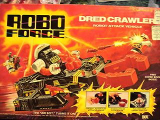 1984 Robo Force Dred Crawler Robot Attack Vehicle