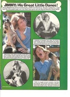 Jimmy McNichol, Full Page Vintage Pinup Clipping