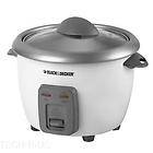 Black & Decker RC3406 Rice Cooker   Number of Cups 6   Keep Warm 