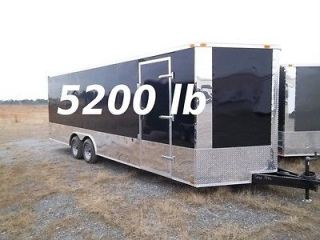 5x24 Commercial Duty Enclosed Cargo Trailer Car Hauler Racing 102x24 