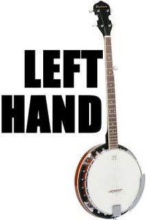 New 5 String Banjo Full Size with Closed Back & Maple Neck Left Hand 