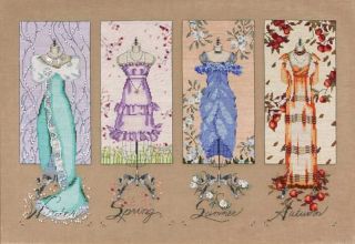 Mirabilia Nora Corbett Cross Stitch Chart ~ DRESSMAKERS DAUGHTER Sale 