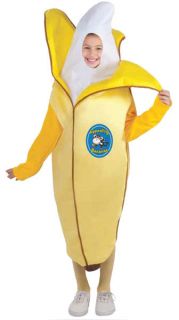   Cute Childs Peeling Yellow Banana Fruit Halloween Costume Boy Girl SM