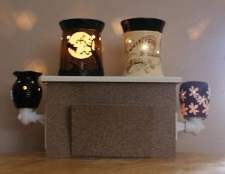 Wide Base Table Top Display w/ Brochure Holder for Scentsy Warmers