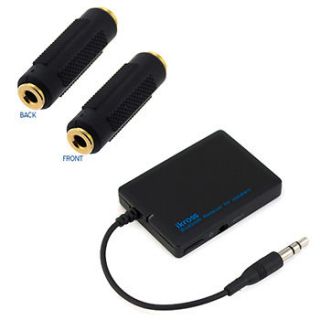   Stereo Music Audio Receiver+3.5mm Stereo Coupler For Cell Phone