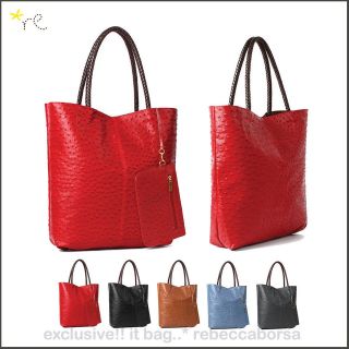 rebeccaborsa] Handbags Tote Bag Shopper Messenger Shoulder Bag Purse 