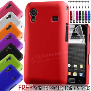 HYBRID HARD BACK CASE COVER FITS SAMSUNG GALAXY ACE S5830 FREE SCREEN 
