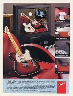 1996 Fender Telecaster Custom James Burton B Bender Ad