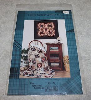 THE QUILTED COTTAGE, LITTLE SCRAP QUILTS II PATTERN