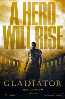 Gladiator Russell Crowe movie poster #12