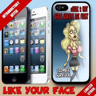   Ghoul Monster Cartoon Zombie comic girl phone case cover for Iphone 5