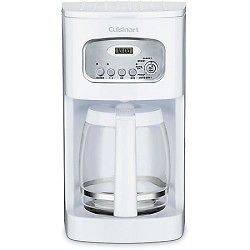 Cuisinart Brew Central 12 Cup Programmable Coffeemaker (White)