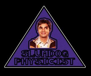 TV Classic Big Bang Theory Raj Slumdog Phys. custom tee
