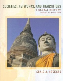   Global History since 1450 by Craig A. Lockard 2007, Paperback