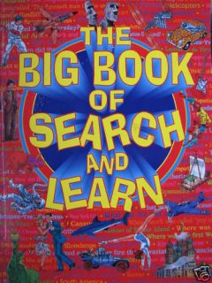 Big Book of Search & Learn Geography How Things Work Science Famous 