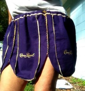 Crown Royal Bag Mini Skirt Or Halter Top Handmade Unique Blouse 