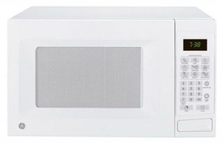 GE .7 CUFT Capacity 700 Watt Output Power 120V White Microwave Oven