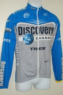 Official Discovery Pro Cycling Team Long Sleeve Jersey Medium