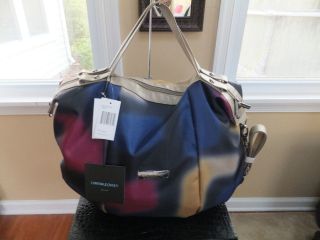 Cynthia Rowley Extra Large C.R 18” Satchel Durable Multi Color 