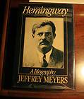 Hemingway A Biography JEFFREY MEYERS 1985 HC/DJ