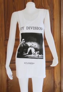 Joy Division Closer Ian Curtis Indie Art WOMEN T SHIRT DRESS Tank TOP 