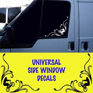 Window Decal Stickers VW T4 T5 Camper Van BMX *NEW*