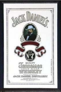 Jack Daniels   Bar Mirror (Mr. Daniel) (Size: 9 x 12)
