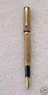 Newly listed JACK DANIELS BARREL STAVE FOUNTAIN PEN HAND TURNED NICE