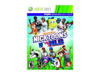 Xbox 360 NICKELODEON NICKTOONS MLB Kinect Video Game BRAND NEW 