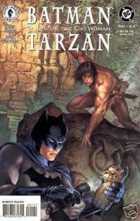   /Tarzan Claws Of The Catwoman #1 4 Set/Ron Marz/DC/Dark Horse Comics