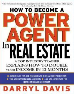   Be a Power Agent in Real Estate by Darryl Davis 2002, Hardcover
