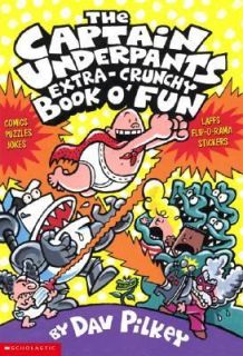   Extra Crunchy Book O Fun by Dav Pilkey 2001, Paperback