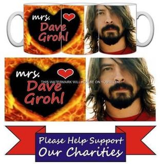 Bearded Foo Fighters Mrs Dave Grohl Ceramic Mug #629