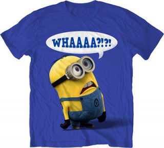 NEW Men Woman Adult Size Despicable Me Minion Creature Whaaa? Funny T 