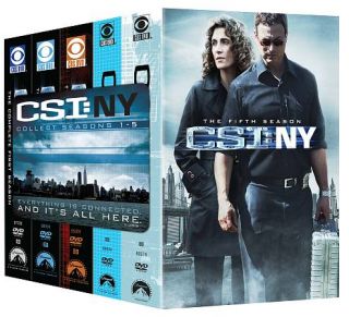 CSI NY   Seasons 1 5 DVD, 2009, 32 Disc Set