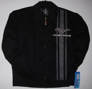 XL AUTHENTIC FORD MUSTANG RACING MECHANIC EMBROIDERED JACKET JH 
